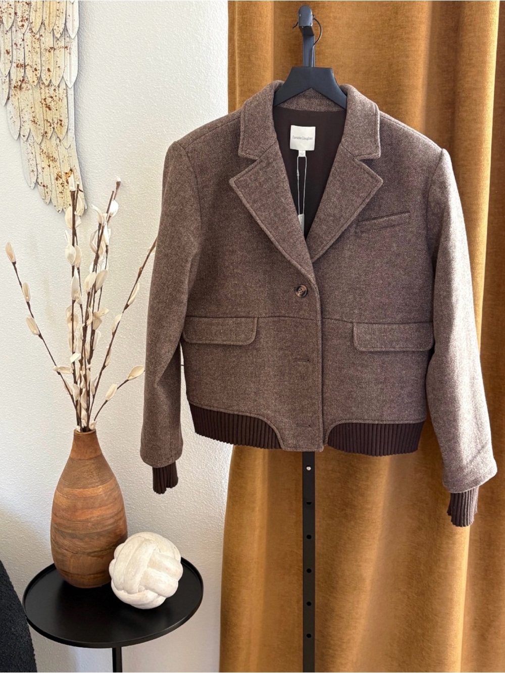 New Favorite Daughter Brown Coat Womens large